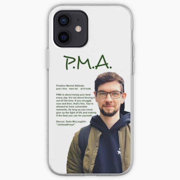 Jacksepticeye P.M.A. iPhone Soft Case RB0107 product Offical Jacksepticeye Merch