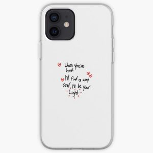 Jacksepticeye Handwritten Quote: Light iPhone Soft Case RB0107 product Offical Jacksepticeye Merch