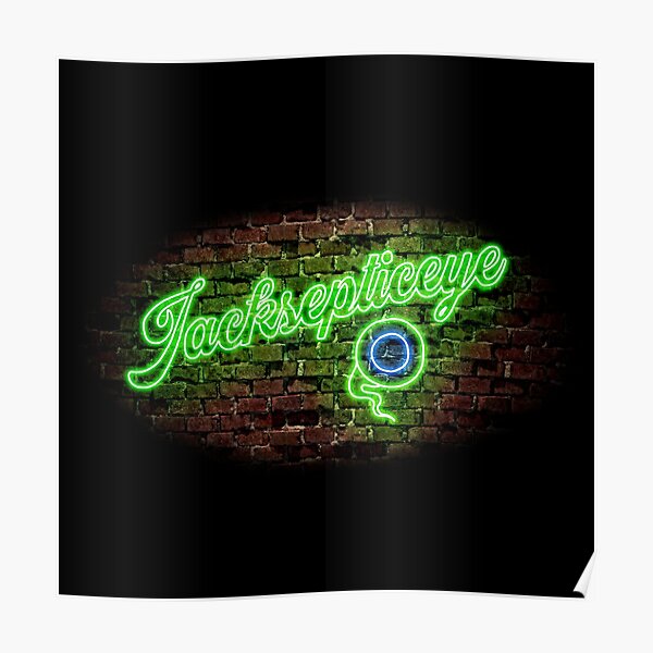Jacksepticeye Neon Poster RB0107 product Offical Jacksepticeye Merch
