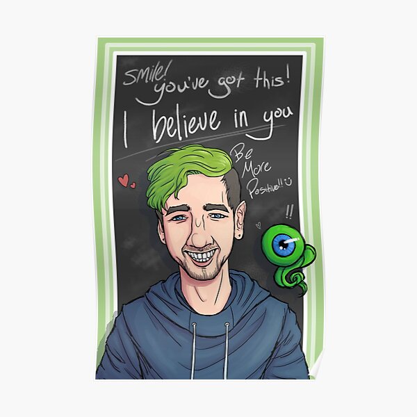 JackSepticEye Motivational Poster Poster RB0107 product Offical Jacksepticeye Merch