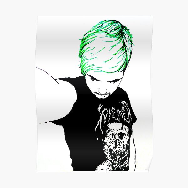 Jacksepticeye- FOCUS Poster RB0107 product Offical Jacksepticeye Merch