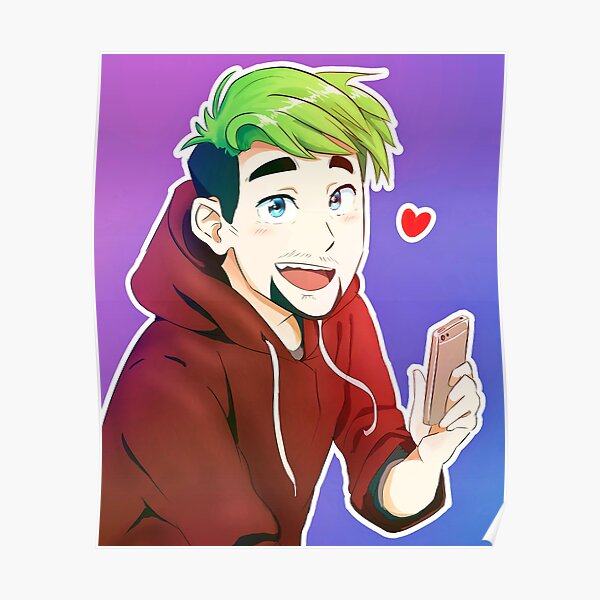 JackSepticEye (Anime style) Poster RB0107 product Offical Jacksepticeye Merch