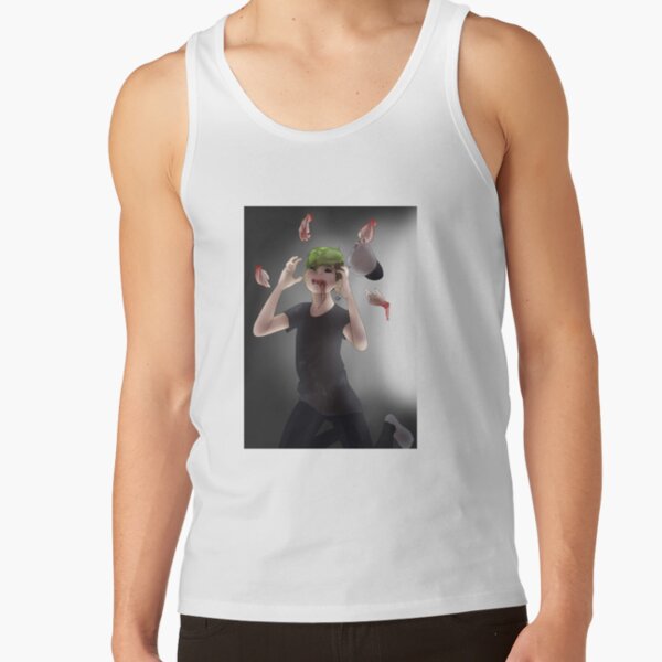 Jacksepticeyes Ego, Chase, Falling Into Insanity  Tank Top RB0107 product Offical Jacksepticeye Merch