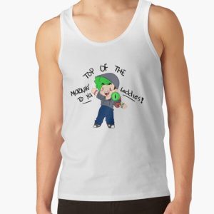 Jacksepticeye - Top Of The Mornin' To Ya Laddies! Tank Top RB0107 product Offical Jacksepticeye Merch