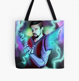 The mech arm hero, Jackieboy Man All Over Print Tote Bag RB0107 product Offical Jacksepticeye Merch