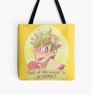 Flowers crown!Jacksepticeye All Over Print Tote Bag RB0107 product Offical Jacksepticeye Merch
