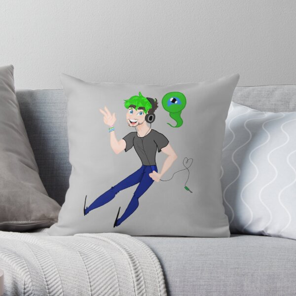 Cartoon Jack! Throw Pillow RB0107 product Offical Jacksepticeye Merch