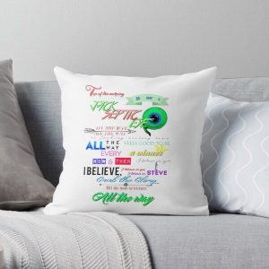 All the Way Jacksepticeye lyrics Throw Pillow RB0107 product Offical Jacksepticeye Merch