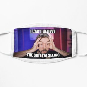 I Can't Believe The Shit I'm Seeing Jacksepticeye Flat Mask RB0107 product Offical Jacksepticeye Merch