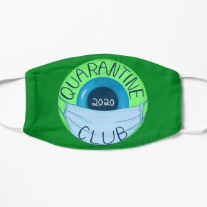 Quarantine Club 2020 - JackSepticEye Flat Mask RB0107 product Offical Jacksepticeye Merch